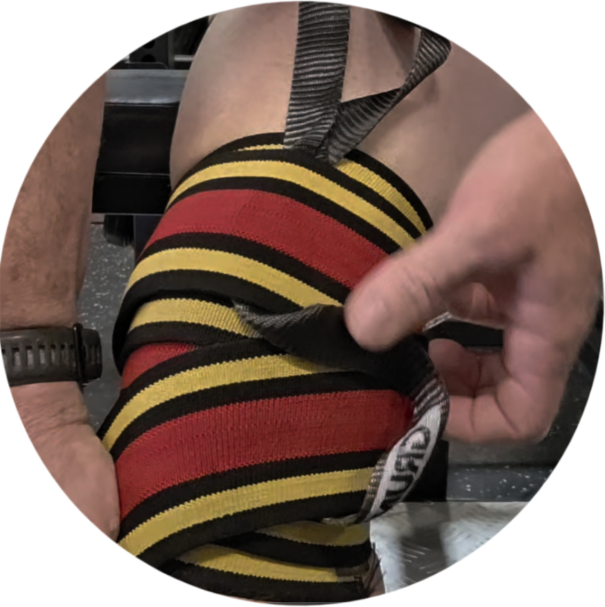 Step 2: Start Below Kneecap